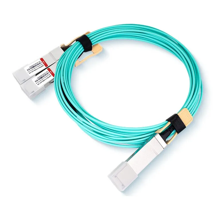QSFP56 200G - 2X100G AOC-katkoskaapeli